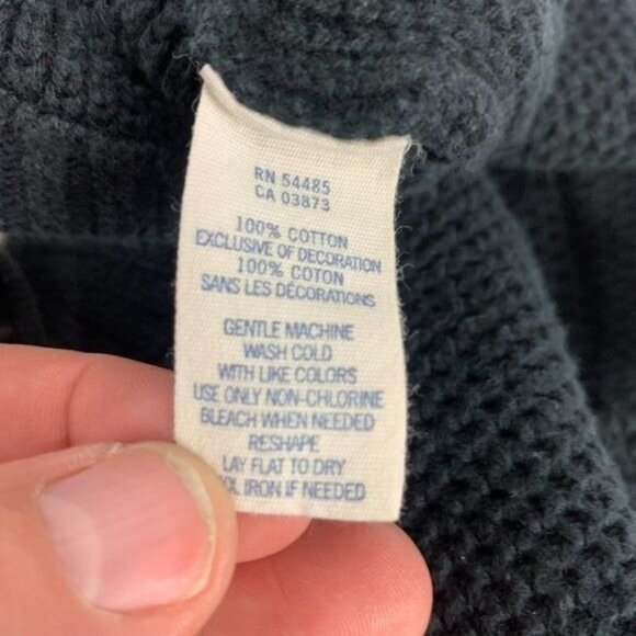 American Eagle Outfitters Womens Dark Gray Knit Button-Up Cardigan Sweater M - Picture 4 of 7